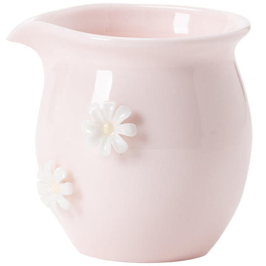 功夫茶具茶海茶器公杯家用纯手工陶瓷分捏花杯桃粉单个高颜值公道 商品图4