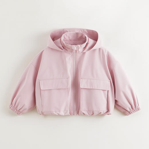 马克珍妮女童轻量软防护花苞外套儿童软壳衣2025年春装新款250126 商品图2