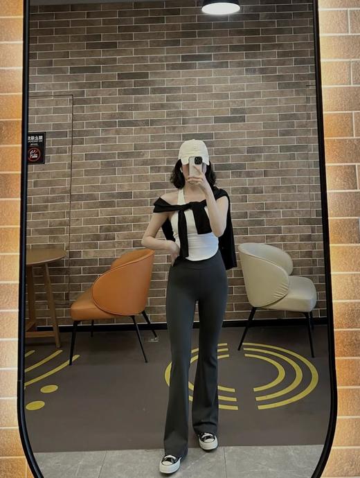 LululmonGroove女士运动裸感高腰喇叭裤（MT） 商品图0