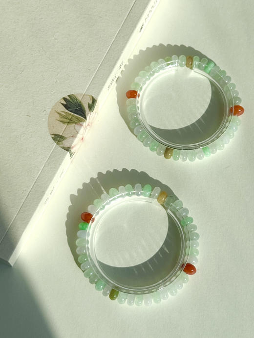 【青青子衿·翡翠手链】 商品图0