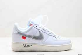 耐克OFFWHITE x NIKE AIR FORCE 1低帮休闲运动板鞋DX1419-500男鞋