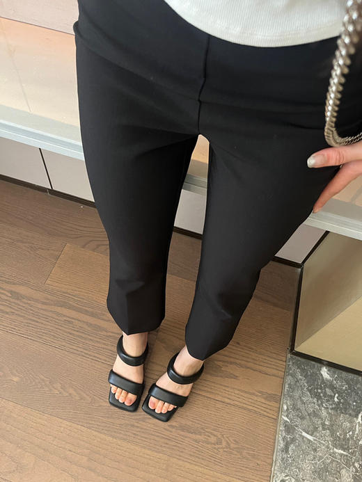 M家 春夏微弹修身微喇九分裤 商品图5