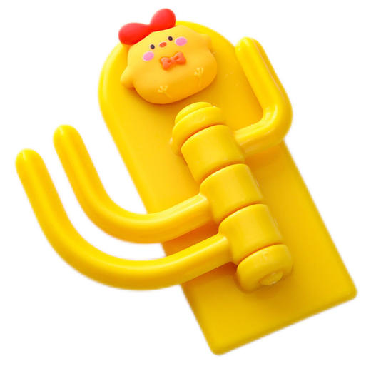 钩子钥匙门后挂学生宿舍墙壁墙上免打孔卡通粘钩三钩无痕可爱挂钩 商品图4