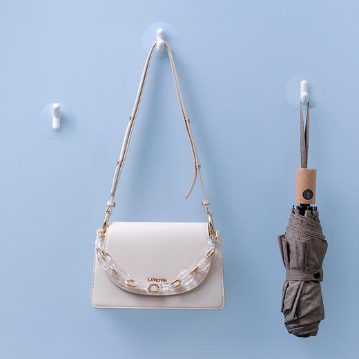 茶花字母无痕粘钩3个装 商品图0