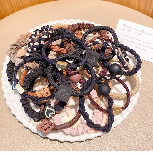 发发圈女童皮筋发绳小女孩扎丸子头2024儿童马尾不伤新款头饰简约 商品图2