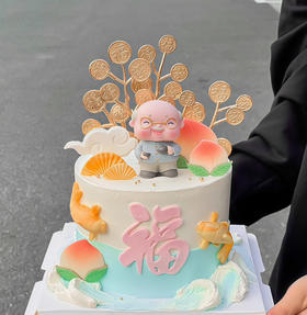 福气寿桃爷爷（可换奶奶）