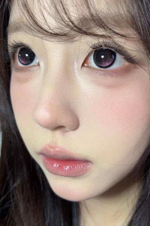 Kira fairy日抛-砂糖粉底 直径14.5 着色14.0   (日抛十片，度数不同需拍两盒，日抛无售后） 商品图8