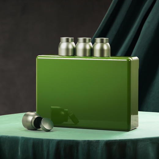 春意【牛油果绿.实木烤漆 .10合金罐】170元1套.共7套 商品图1