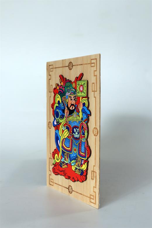 门神°竹制彩印明信片 商品图3