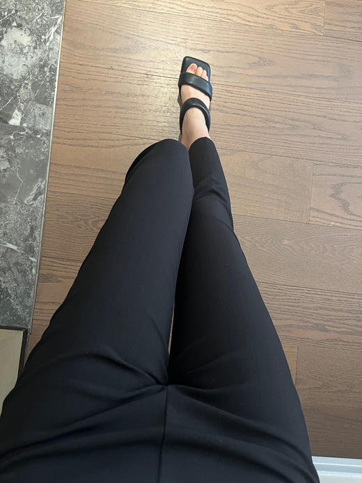 M家 春夏微弹修身微喇九分裤 商品图1