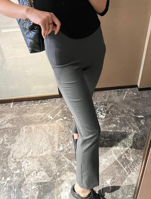M家 春夏微弹修身微喇九分裤 商品图8