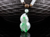 XY0080原创沉香DIY翡翠珠链飘绿葫芦挂件 商品缩略图3