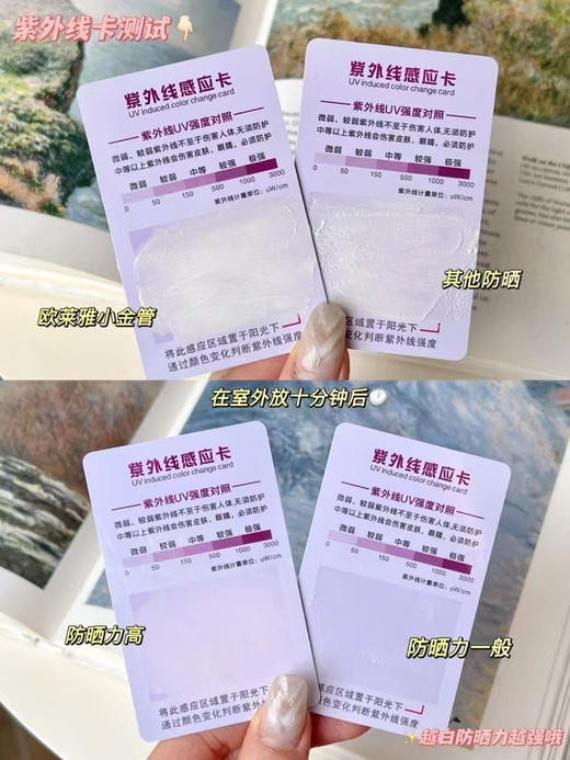 正品欧莱雅小金管防晒15ml，天猫30ml179,SPF50+，狂晒不黑还养肤 ，我们三罐15ml共45ml 商品图4