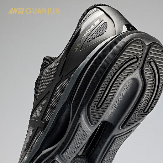 安踏（ANTA）雳炼2-BOA全天候系列氮科技通勤慢跑缓震跑鞋男112515511A 城堡灰/基础黑-3 42 （男） 商品图2