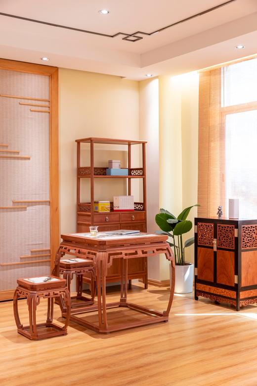 红桥红  家具严选  缅甸花梨(大果紫檀）  【空间搭配】 商品图0