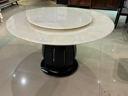 金丝冰玉圆台餐桌/A504-2276 商品图0