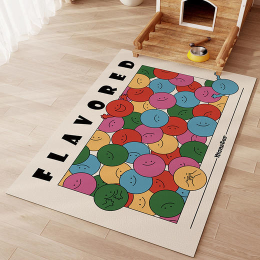 防水围栏可擦垫卡通免洗狗窝PVC养猫宠物脚垫防滑地垫一抹净专用 商品图2