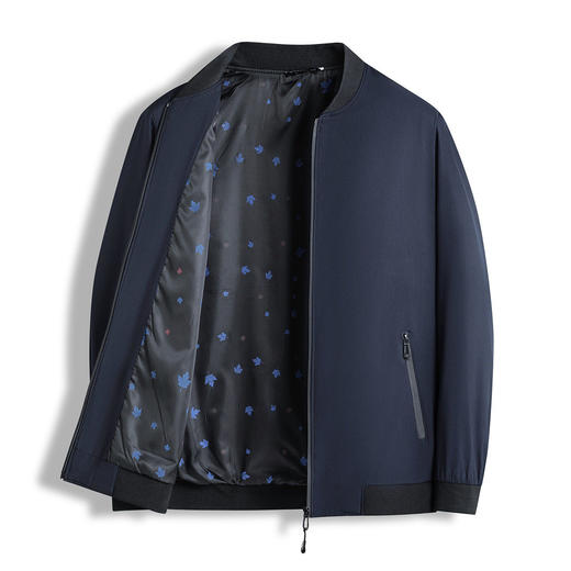 罗蒙棒球服夹克外套男春秋休闲夹克男舒适男式夹克男外套 商品图6