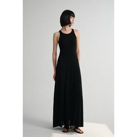 MAISON CECILE 两色/天丝羊毛one piece日常极简梨形可穿连衣裙
