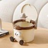 创意卡通家用卧室开盖客厅纸篓垃圾桶大容量宿舍按压桌面可爱手提 商品缩略图1