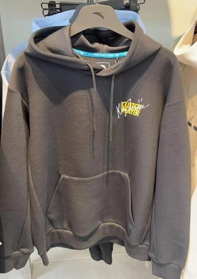 安踏卫衣男2025春季新款立体宽松套头休闲连帽上衣152511704 商品图1