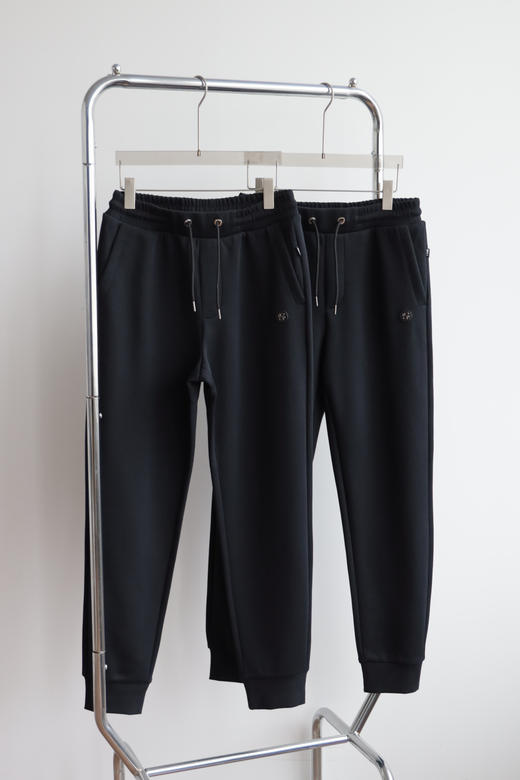 H.B 25春季新款 双面针织宽松收口长裤卫裤 WK788 商品图3