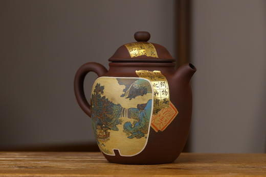 云南建水紫陶纯手工名家制作陈学壶 商品图1