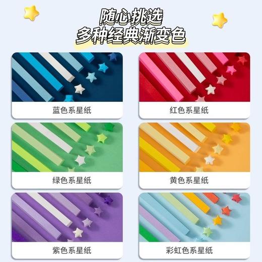 发光瓶子漂流瓶儿童星星五角星diy夜光纸创意透明许愿瓶生日礼物 商品图4