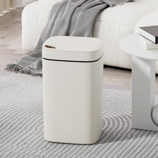 自动感应垃圾桶款卫生间智能批发厨房大容量家用高颜值垃圾桶开盖 商品图2