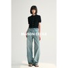 MAISON CECILE 五色/羊绒软糯亲肤针织显比例短袖小开衫 商品缩略图2