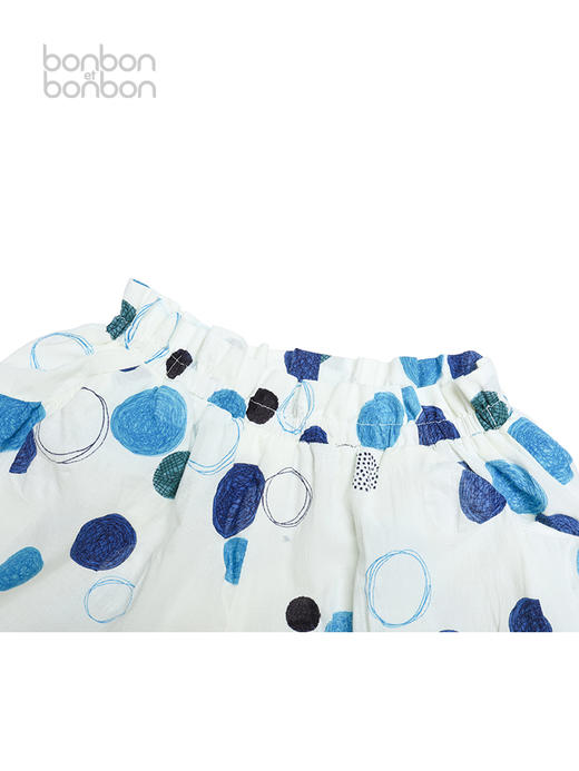 俏皮波点花苞裤 商品图2