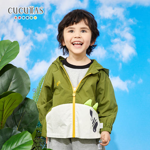 Cucutas男幼童便服CY25SPW589橄榄绿（90#-120#） 商品图0