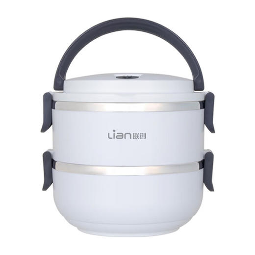 联创不锈钢双层便当盒 DF-CP0616M 商品图0