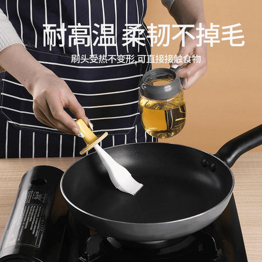 油刷刷刷油刷硅胶把手子油刷刷厨房烧烤调料瓶瓶厨房一体烙饼油瓶 商品图2