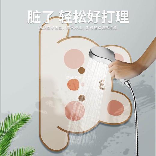 脚垫门口家用卫生间洗手间进门垫防滑吸水硅藻厕所垫子浴室泥地垫 商品图3