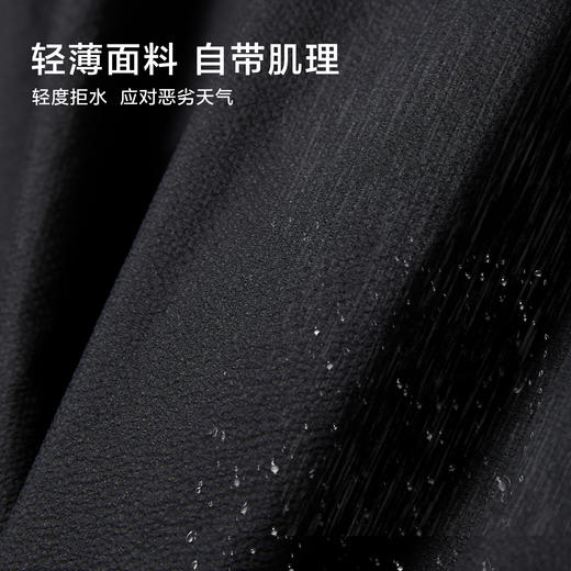 棉仓352811010-宽松版轻薄肌理尼龙棒球领夹克 商品图2