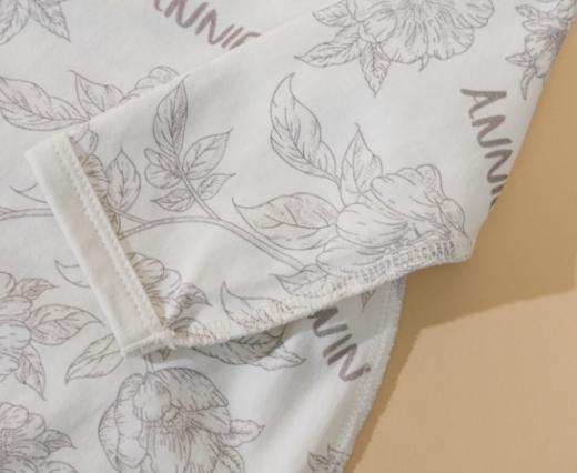 ANNIEWIN棉绿香格里【有机彩棉】繁花包屁衣（59、66尺码可选） 商品图2