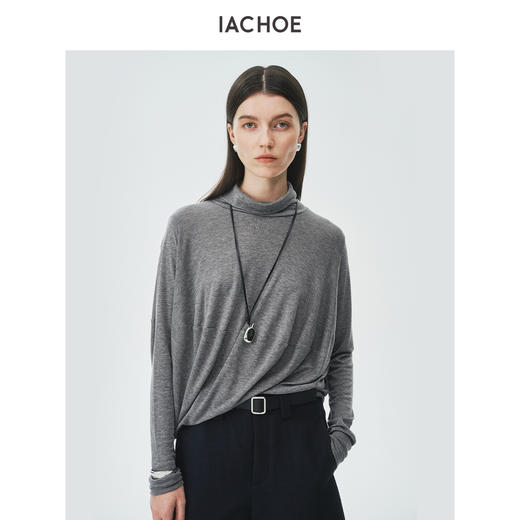 棉仓3621501004-IACHOE百褶T恤 商品图2