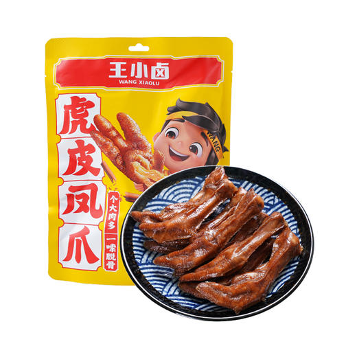 王小卤卤香味虎皮凤爪 210g 商品图0