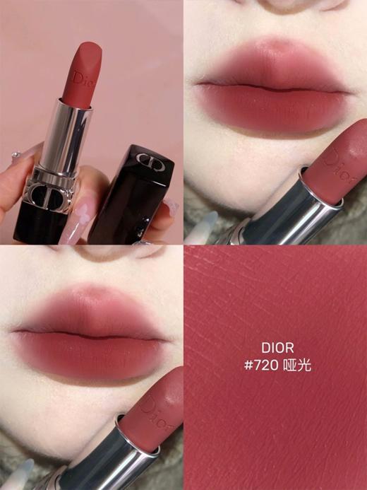 Dior迪奥全新烈艳蓝金锁色唇膏持久留色口红#999 #720 #028 商品图5
