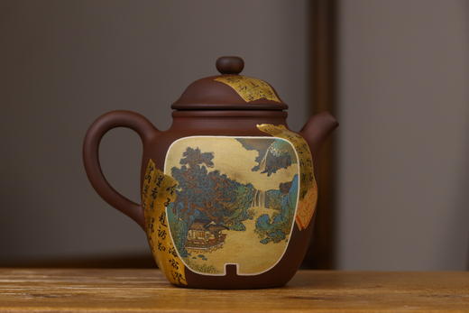 云南建水紫陶纯手工名家制作陈学壶 商品图0
