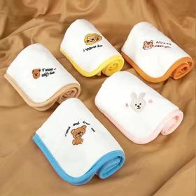 洗脸幼儿园擦毛巾儿童毛巾新生小方巾脸巾擦手宝宝超柔婴儿手帕小