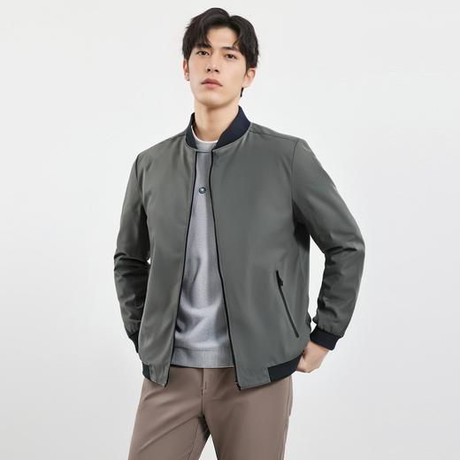 罗蒙棒球服夹克外套男春秋休闲夹克男舒适男式夹克男外套 商品图2