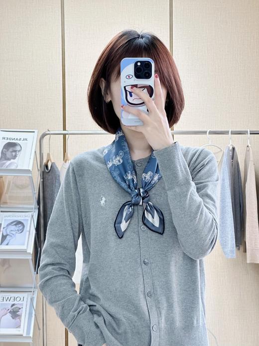 二店7y 高级感配饰，25年新款，马车家棉麻小方巾 商品图11