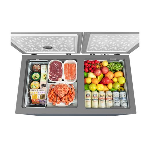 美的（202887） 冷柜 BCD-281DKEM 山雨灰 商品图4