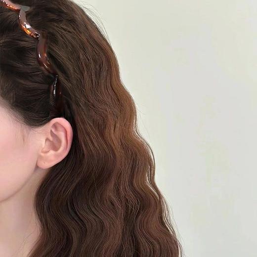 发卡新款碎发韩国发卡顶发箍专用波浪头箍女洗脸2024高颅百搭压发 商品图1