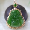 碧玉18k精品佛公吊坠 商品缩略图0