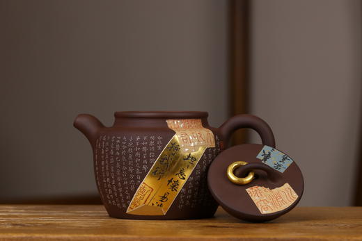 云南建水紫陶纯手工名家制作陈学壶 商品图2