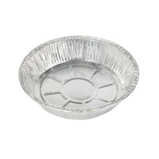 盘圆形锡纸烘烤锡炸锅烤箱烧吸油纸家用纸碗食物专用锡箔纸盒空气 商品图4