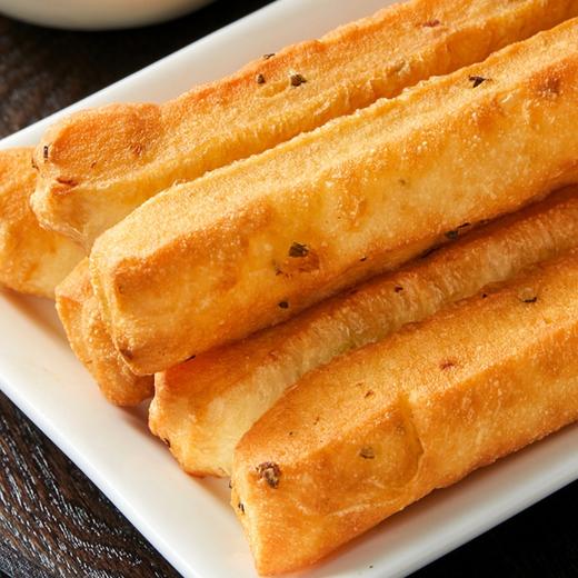 【黄油油条/小香葱油条】咱家用的是面食专用麦芯粉，粉细韧性强，炸出来比普通油条软乎3倍！黄油款加了安佳动物黄油，奶香纯正，连挑食娃都舔手指！ 商品图5